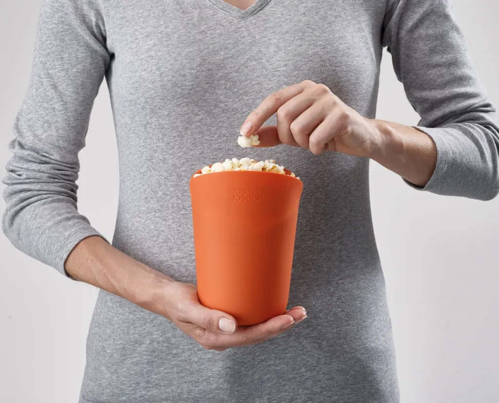 Joseph Joseph Madlavning I Mikrobølgeovn > M-Cuisine Popcornbæger 2 stk. 11 cm, Orange