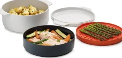 Discount Joseph Joseph M-Cuisine Sæt til Mikroovn 4 Dele, Orange