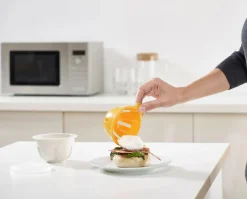 Best M-Poach Mikrobølgeæggepocher, Gul Madlavning I Mikrobølgeovn