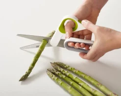 Hot PowerGrip Køkkensaks, Hvid/Grøn Skæreredskaber