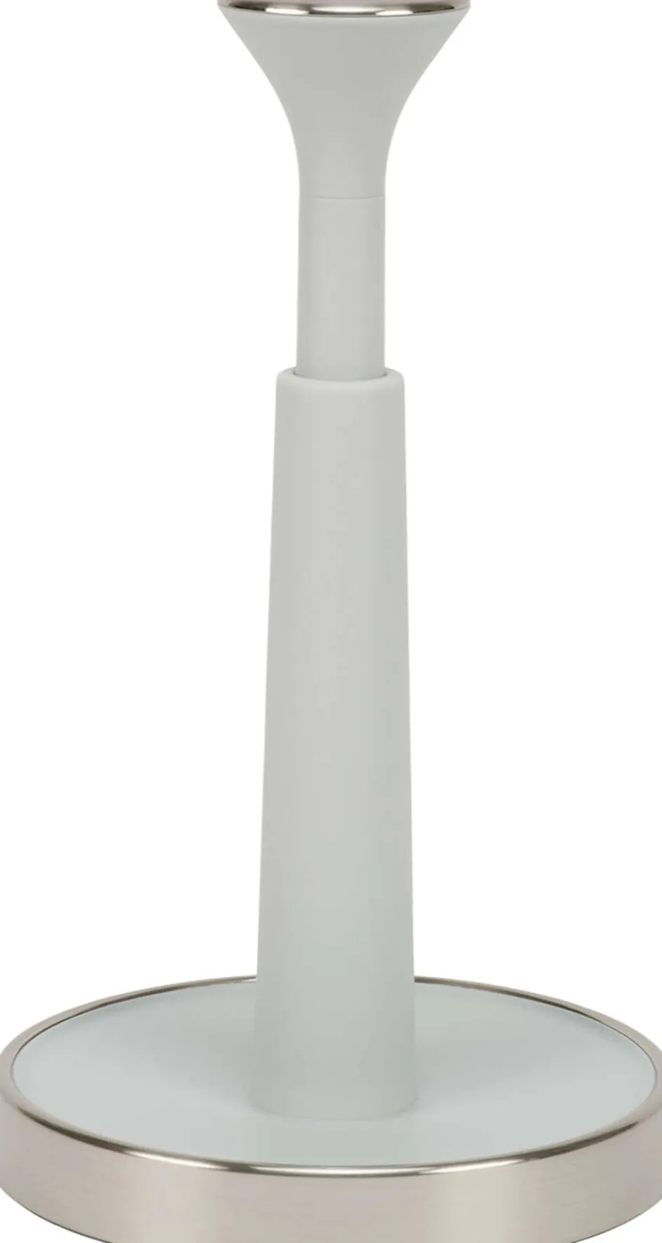 Joseph Joseph Push&Tear Køkkenrulleholder H28 cm, Light Stone