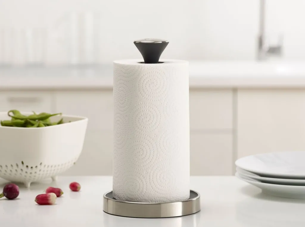 Joseph Joseph Køkkenrulleholdere > Push&Tear Køkkenrulleholder H28 cm,