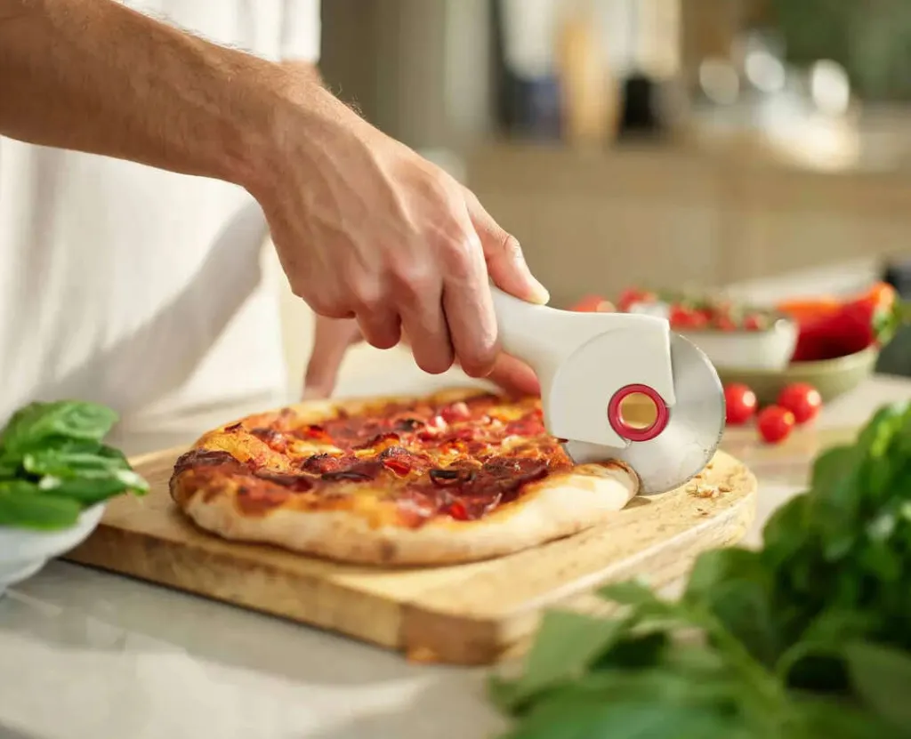 Clearance Ringo Pizzahjul, Stone/Rød Pizza Og Pasta