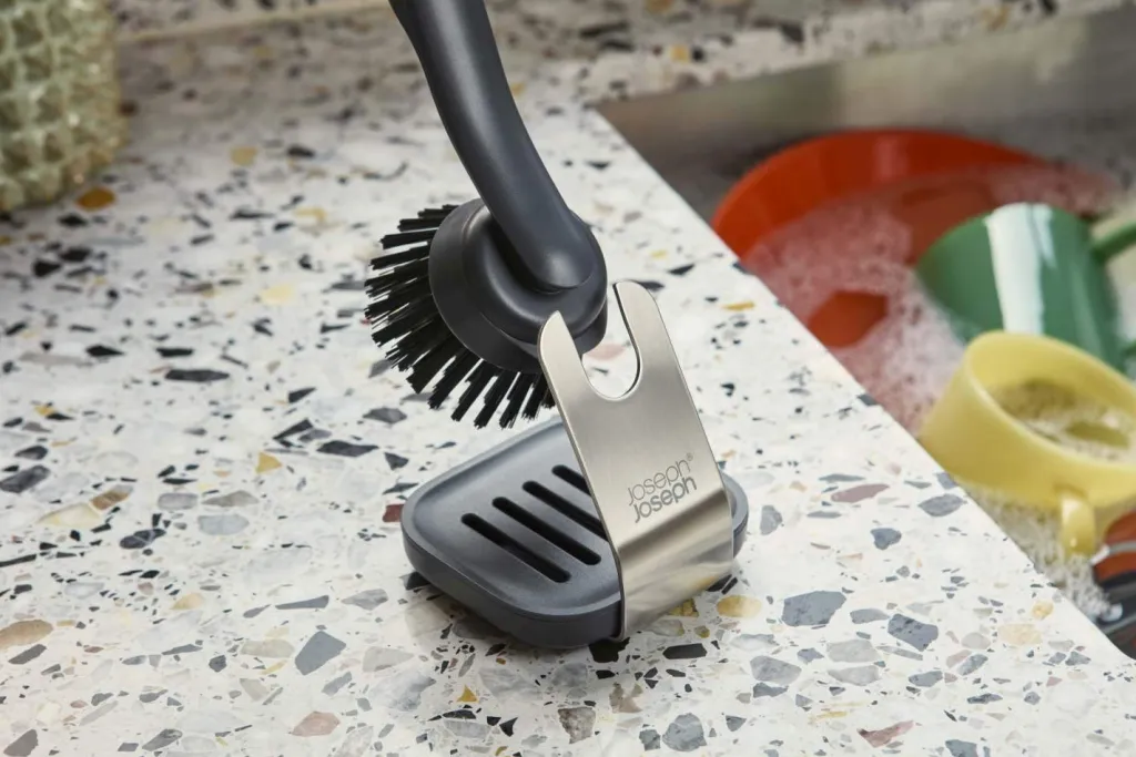 Clearance SinkTech Opvaskebørste m. Stålstativ, Graphite Opvask|Opvask