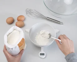 Discount Joseph Joseph TriScale Køkkenvægt Sammenklappelig, Hvid