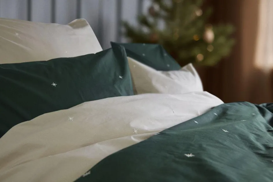 New Juna Christmas Fable Sengetøj , Grøn