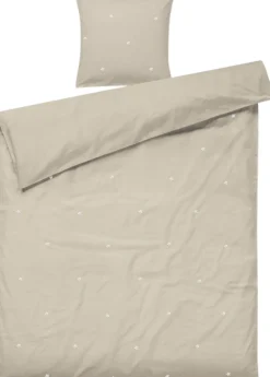 Clearance Juna Daisy Sengetøj , Sand/Hvid