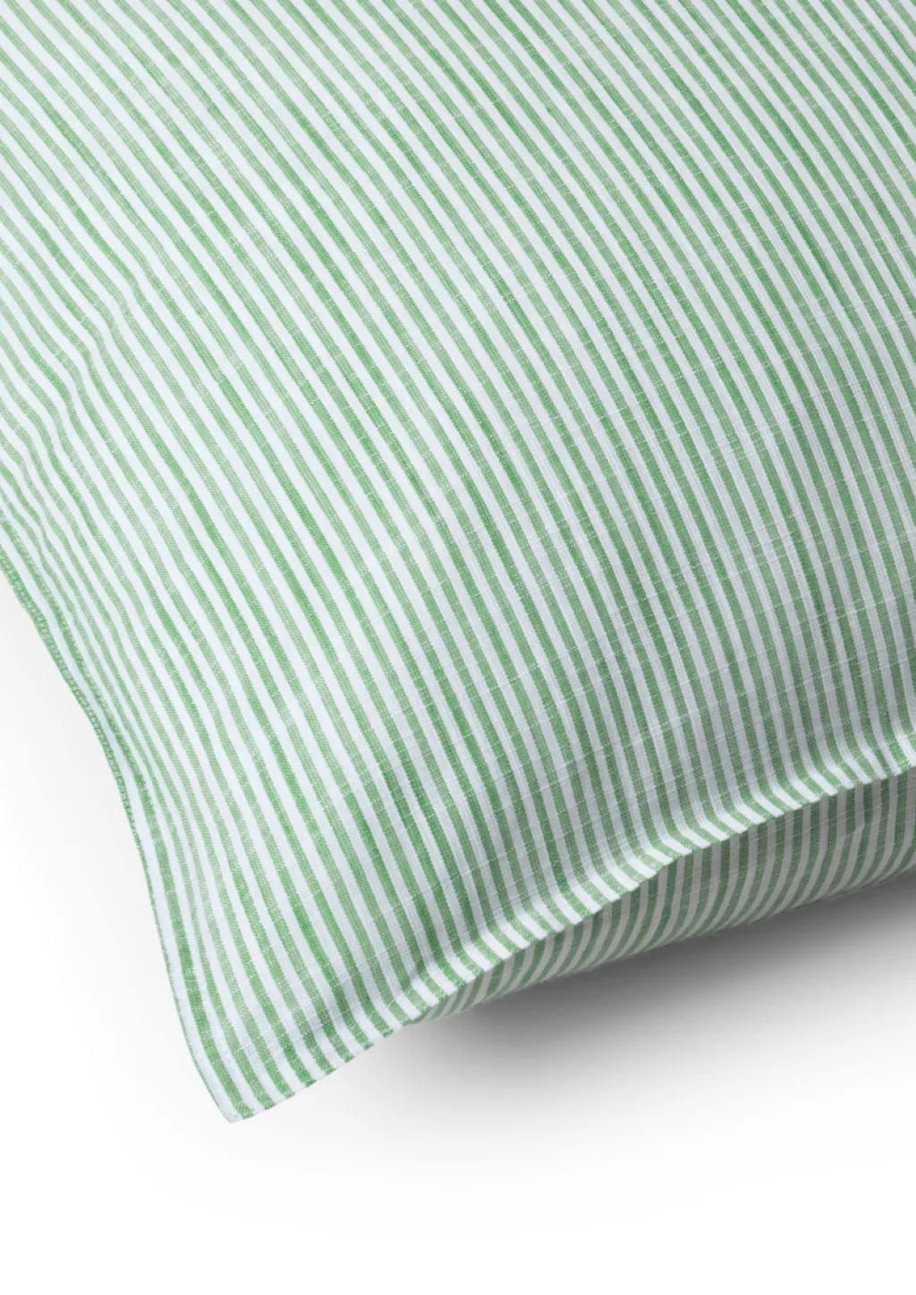 Discount Monochrome Lines Pudebetræk 63x60 cm, Grøn/Hvid Soveværelse|Puder Og Betræk