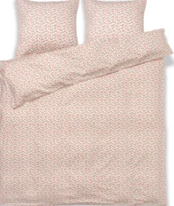 Clearance Pleasantly Sengetøj 200x220 cm, Hvid/Blomstret Soveværelse|Soveværelsestekstiler