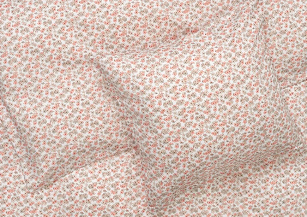 Clearance Pleasantly Sengetøj 200x220 cm, Hvid/Blomstret Soveværelse|Soveværelsestekstiler