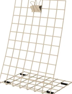 Clearance Kalager Design GRID Panelskilt 26x18 cm, Creme Beige