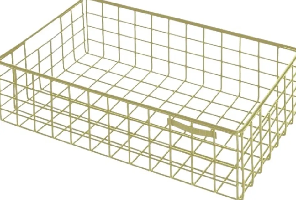 Clearance Kalager Design Opbevaringskurv , Green Beige
