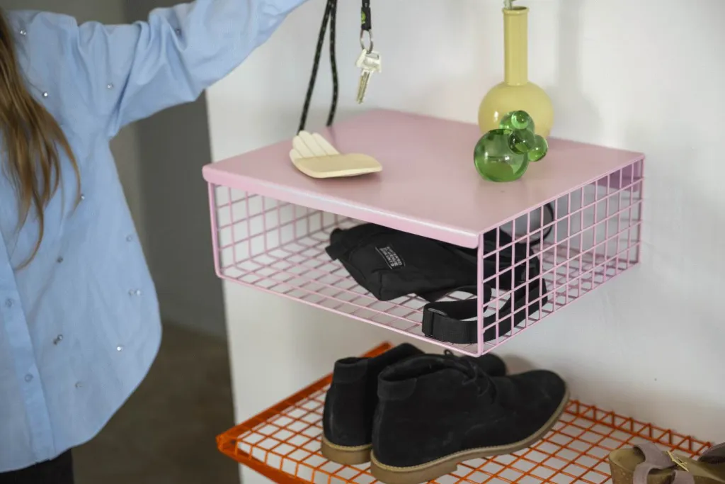 Væghængt Bord 35 cm, Hylder|Borde