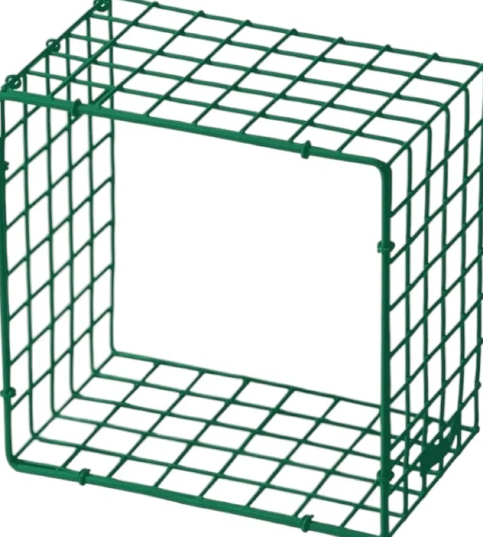 Outlet Kalager Design WIRE SQUARE Hylde , Signal Green