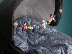 Discount Kay Bojesen Denmark Kay Bojesen Babies Barnevognskæde, Malet Bøgetræ