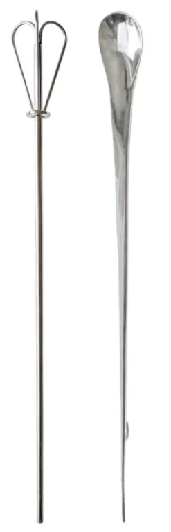 Outlet Kay Bojesen Cocktailsæt 2 stk. 25,5 cm, Poleret Stål