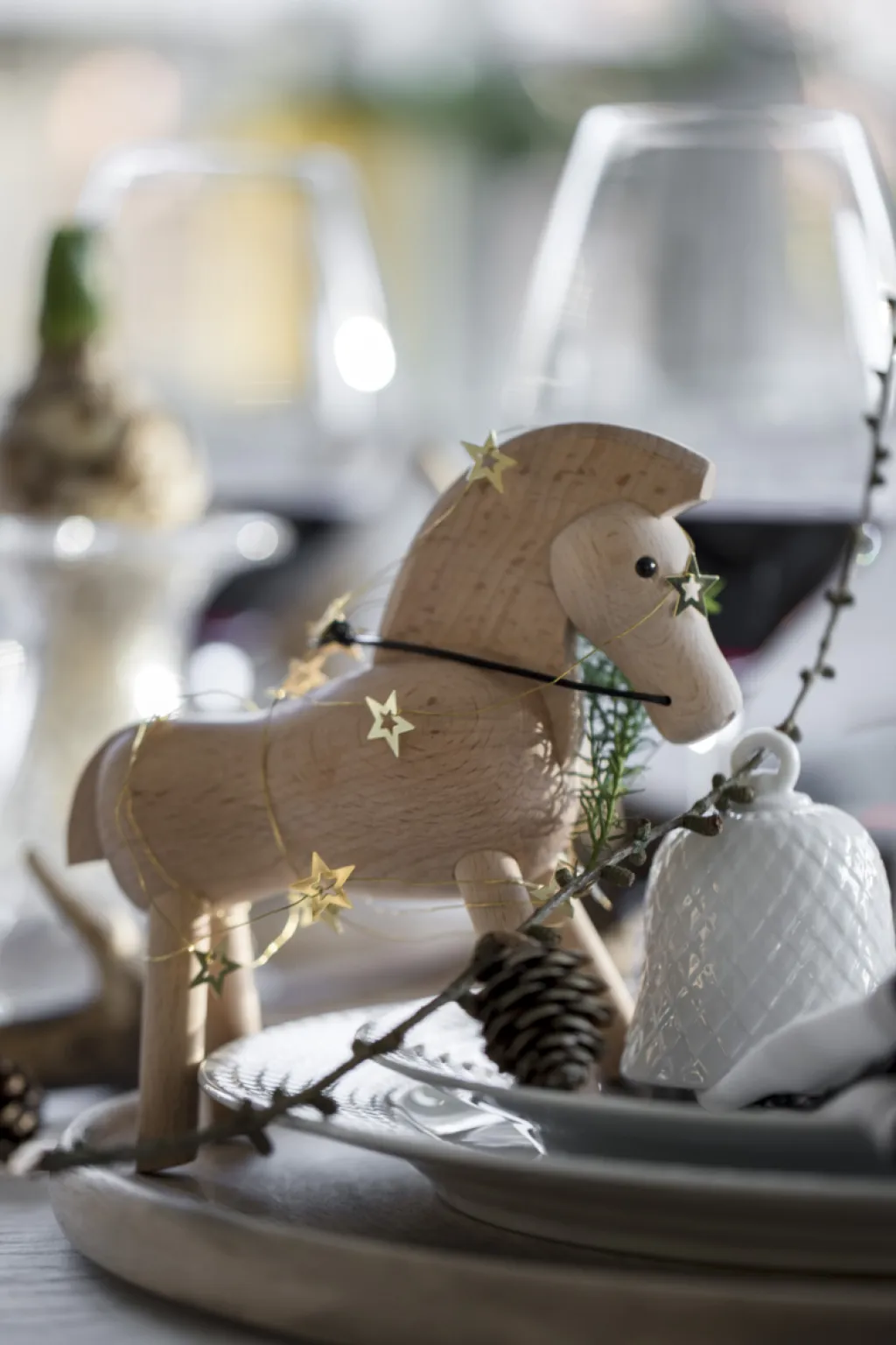 Kay Bojesen Denmark Stue|Træfigurer Og Figurer > Kay Bojesen Hest 14 cm,