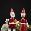 Sale Kay Bojesen Julemand 19,5 cm, Malet Bøgetræ Stue|Træfigurer Og Figurer