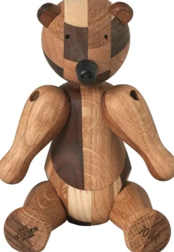 Kay Bojesen Denmark Kay Bojesen Reworked 70 års Jubilæum Bjørn Mellem 25 cm, Mix-Træ