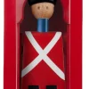 Kay Bojesen Denmark Stue|Træfigurer Og Figurer > Kay Bojesen Skilderhus Frederik 10. H36 cm, Malet Bøgetræ