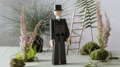 New Kay Bojesen Denmark Kay Bojesen Skorstensfejer H20,5 cm, Malet Bøgetræ