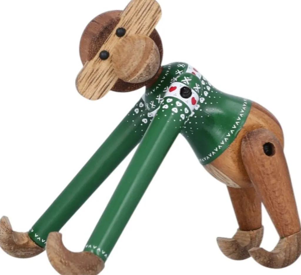 Kay Bojesen Denmark Stue|Træfigurer Og Figurer > Kay Bojesen Abe Mini 9,5 cm,