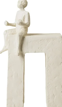 Kähler Stue|Træfigurer Og Figurer > Astro Tvilling H24 cm, Hvid