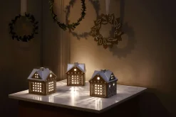 Online Kähler Gingerbread Lyshus Julestald H11,5 cm, Brun