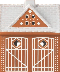 Online Kähler Gingerbread Lyshus Julestald H11,5 cm, Brun