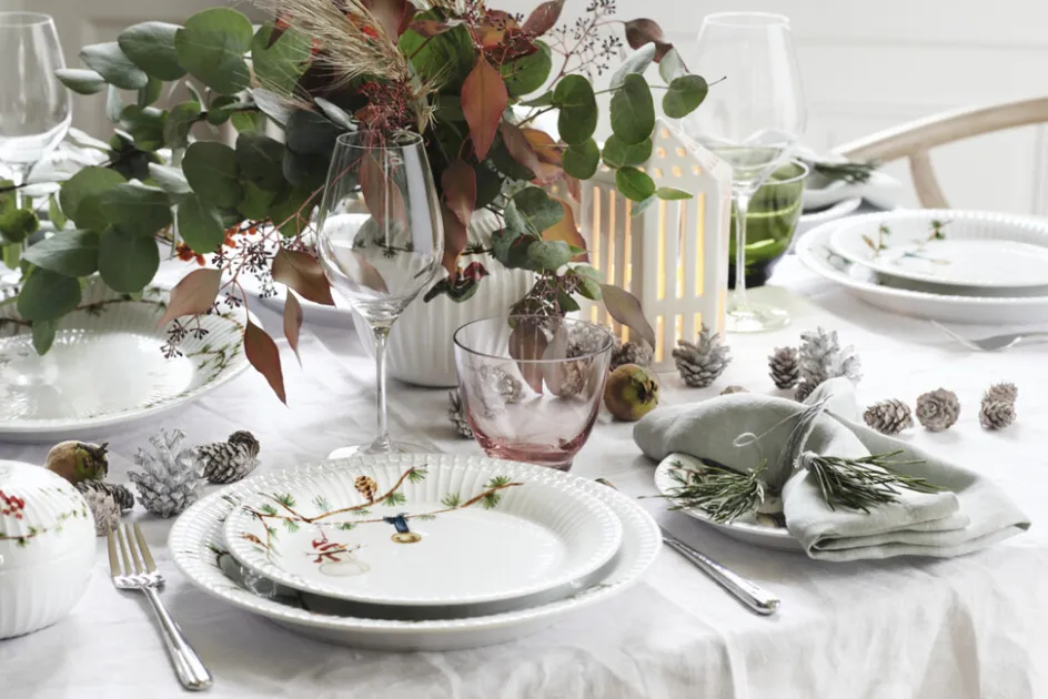 Online Kähler Hammershøi Christmas Tallerken , Hvid