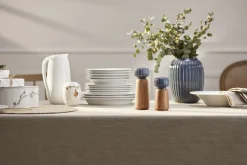 Outlet Hammershøi Christmas Opbevaringsdåse 2 stk. Ø20/22 cm, Hvid Opbevaring Til Køkkenet|Jule Opbevaring