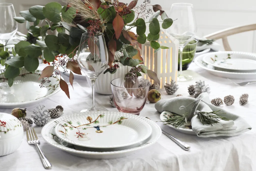 Kähler Middagstallerkener > Hammershøi Christmas Tallerken ,