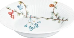 Clearance Kähler Hammershøi Christmas Dyb Tallerken 21 cm, Hvid