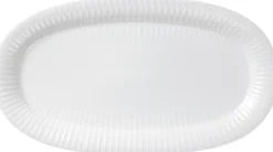 Sale Kähler Hammershøi Ovalt Serveringsfad 40 cm, Hvid