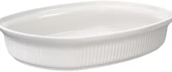Clearance Hammershøi Ovnfast Fad 29,5x39 cm, Hvid Spisestue|Fade