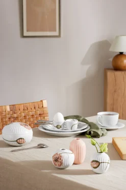 Hot Kähler Hammershøi Poppy Bonbonniere Ø12 cm, Hvid