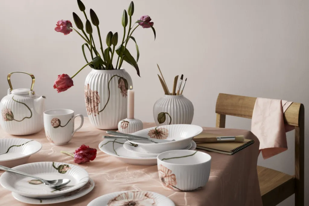 Kähler Dybe Tallerkener > Hammershøi Poppy Dyb Tallerken 21 cm,