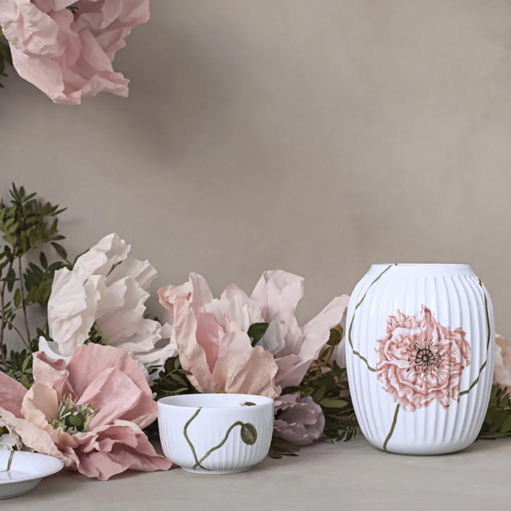 Kähler Stue|Vaser > Hammershøi Poppy Vase H21 cm,