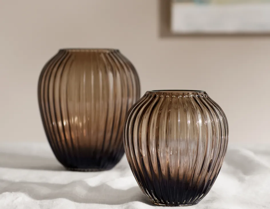 Clearance Kähler Hammershøi Vase H, Valnød