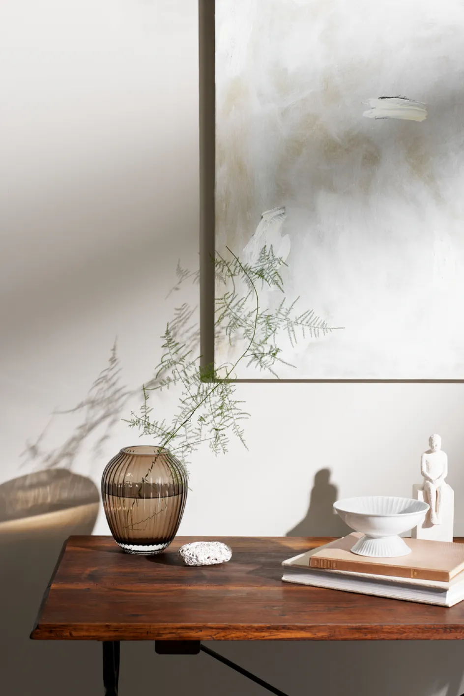 Clearance Kähler Hammershøi Vase H, Valnød
