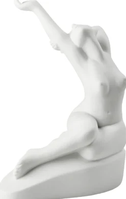 Outlet Moments of Being Heavenly Grounded Figur H22,5 cm, Hvid Stue|Træfigurer Og Figurer