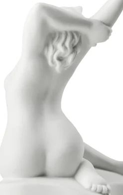 Outlet Moments of Being Heavenly Grounded Figur H22,5 cm, Hvid Stue|Træfigurer Og Figurer