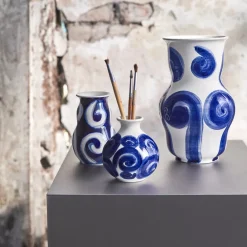 Clearance Tulle Vase H10,5 cm, Blå Stue|Vaser