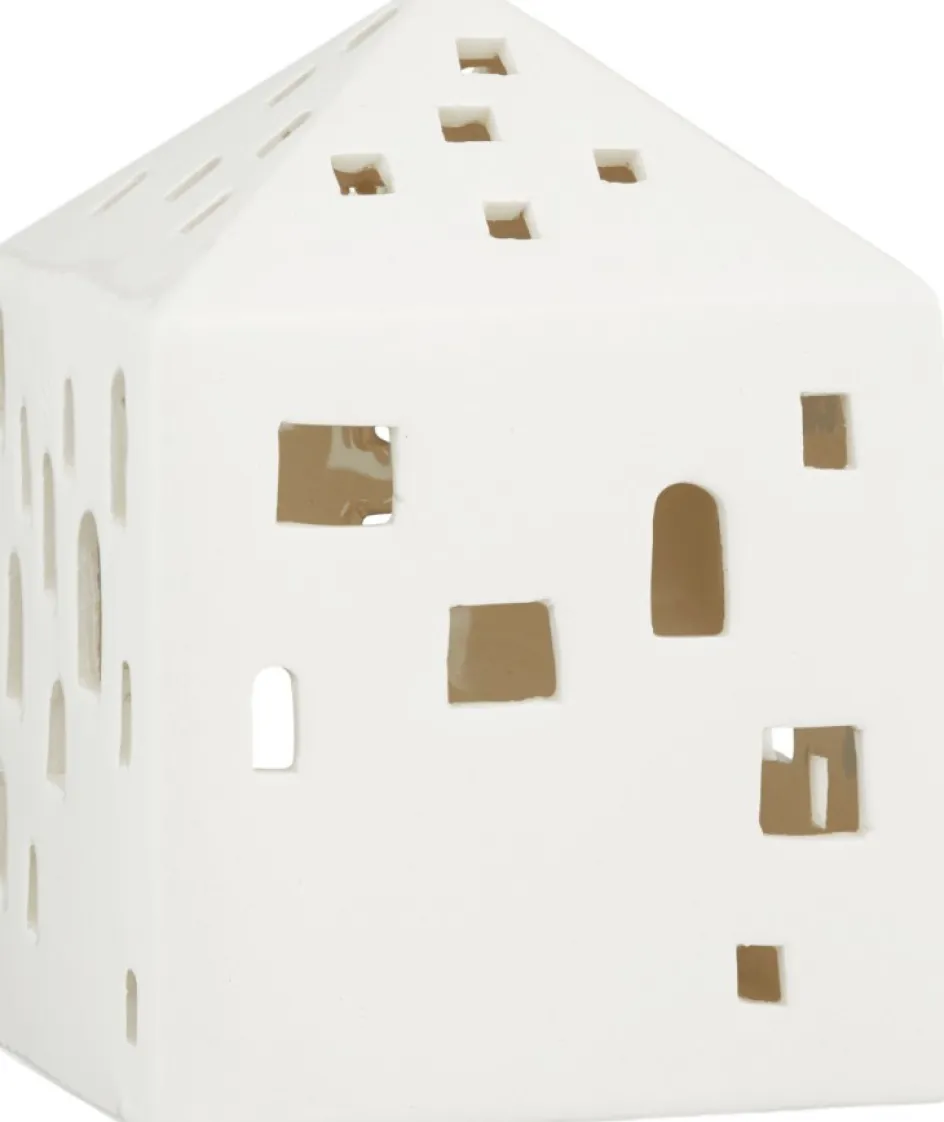 Online Kähler Urbania Lyshus Byhus H12,5 cm, Hvid