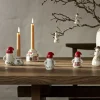 Kähler Julelys > Hammershøi Christmas Lysestage Gaver H7,5 cm, Hvid
