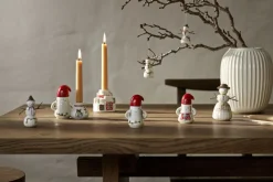 Kähler Julelys > Hammershøi Christmas Lysestage Gaver H7,5 cm, Hvid