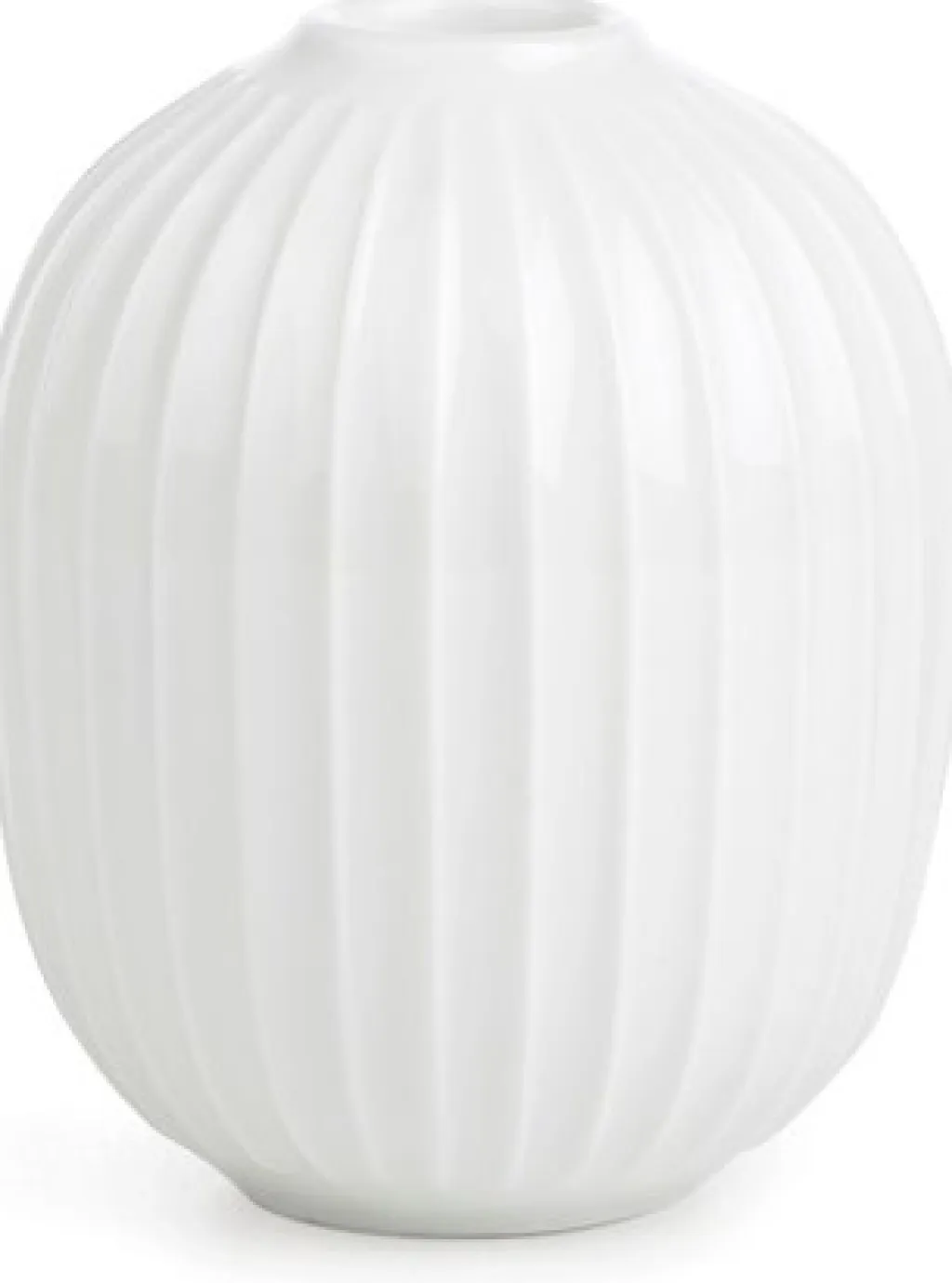 New Hammershøi Lysestage H10 cm, Hvid Lysestager