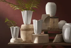 Outlet Kähler Hammershøi Unfold Vase H, Hvid