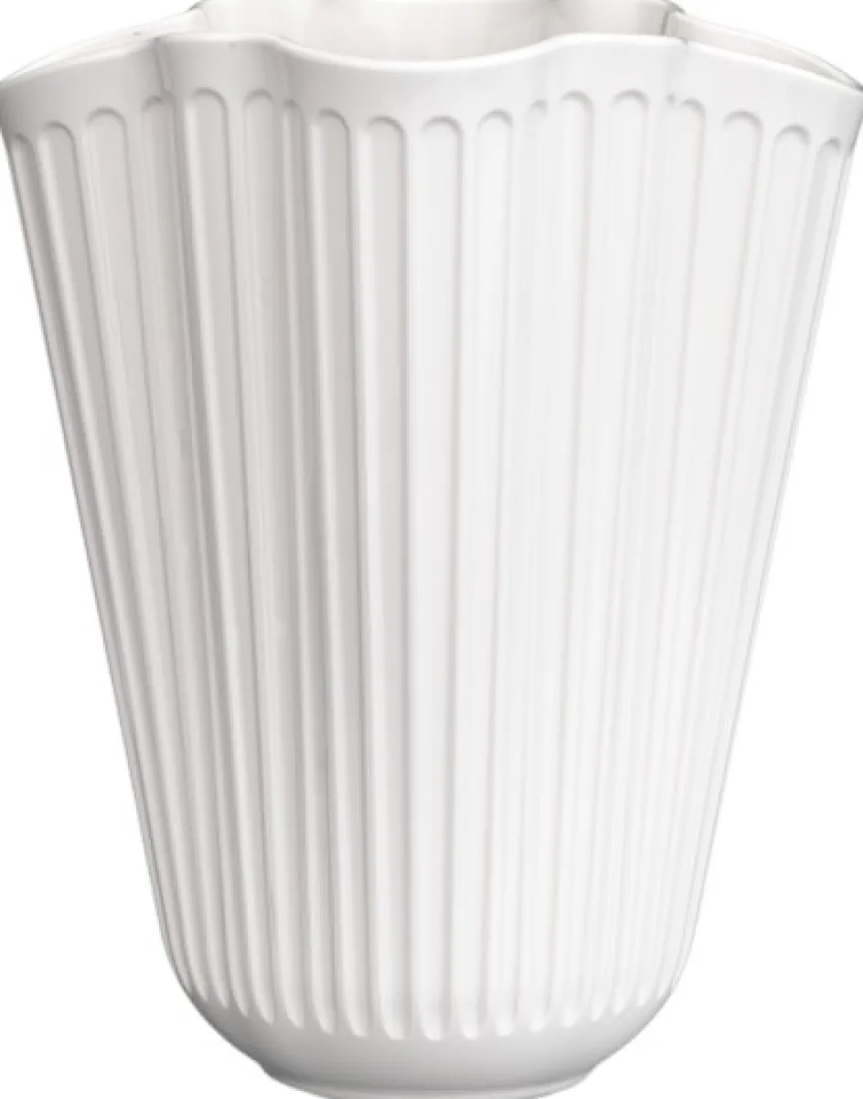 Outlet Kähler Hammershøi Unfold Vase H, Hvid