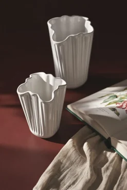 Outlet Kähler Hammershøi Unfold Vase H, Hvid